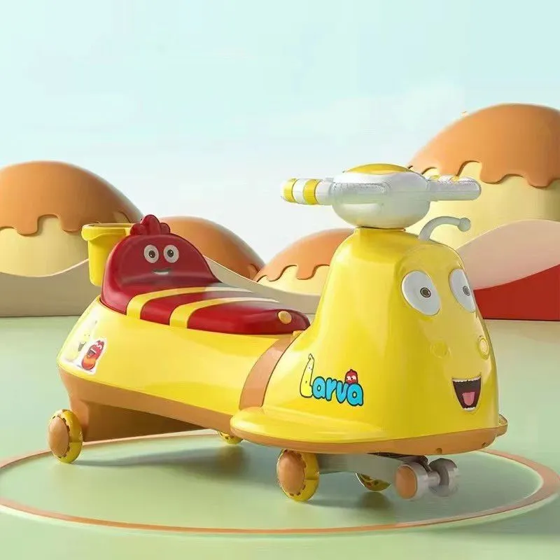 장난감에 자동차 타기