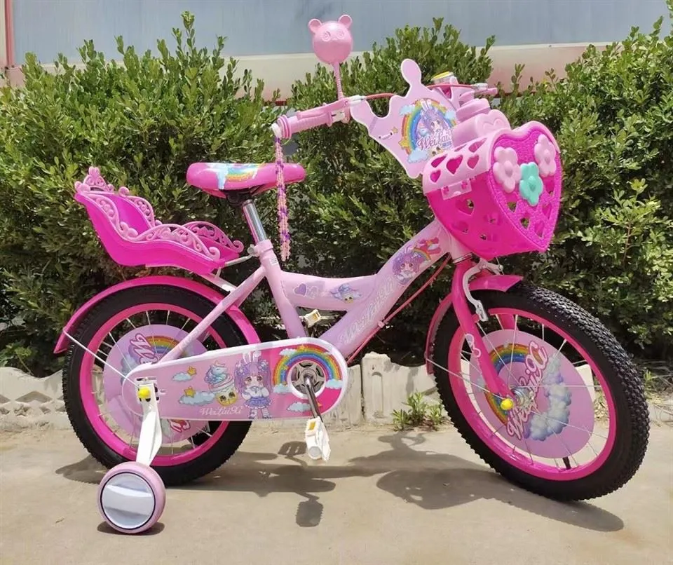 고탄소강 여아 자전거